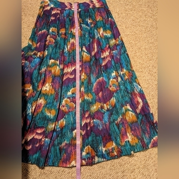 LEE David Vintage button front skirt, size 12 - Picture 5 of 6